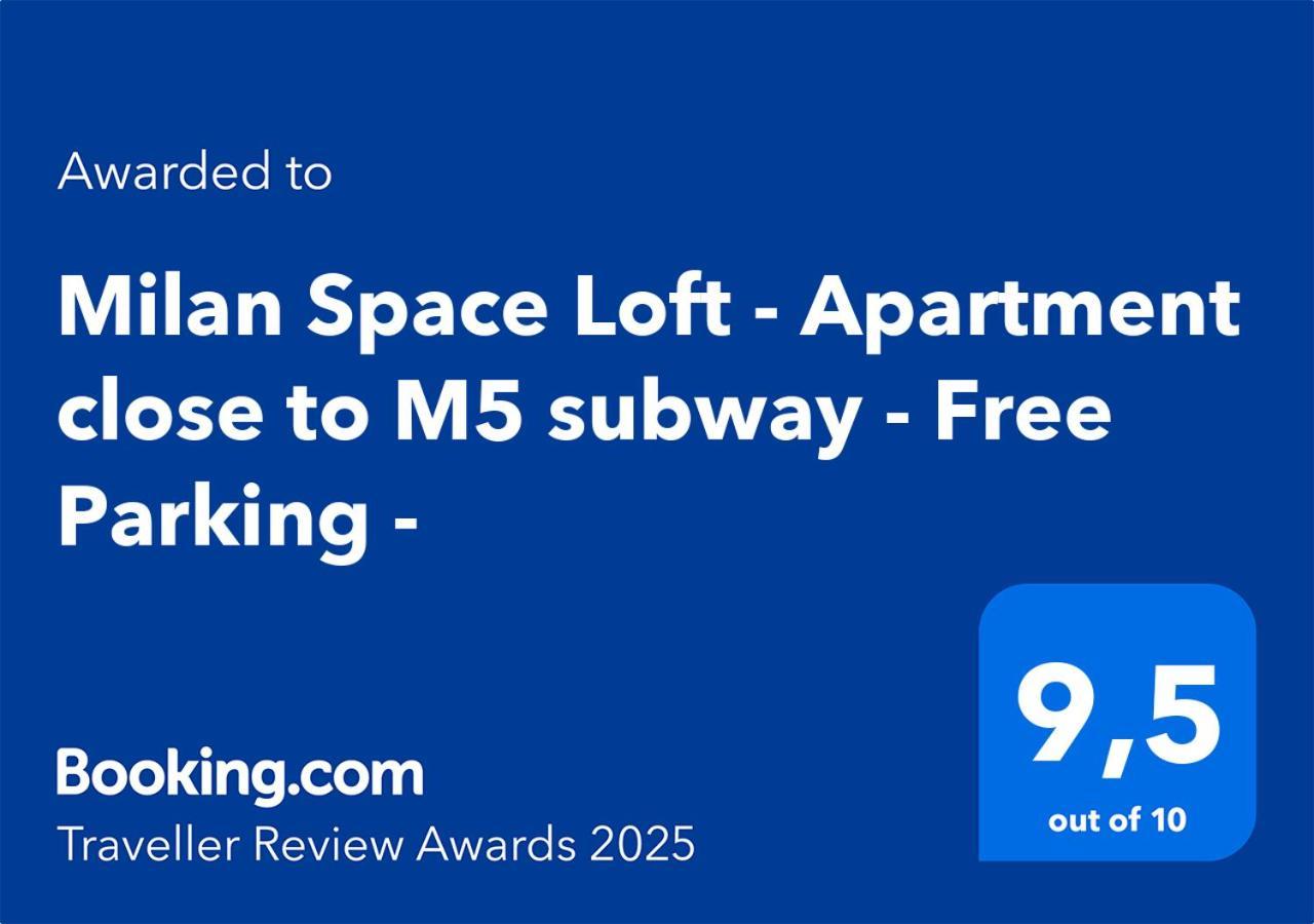 Milan Space Loft - Apartment Close To M5 Subway - Free Parking - Sky & Netflix Tv ภายนอก รูปภาพ